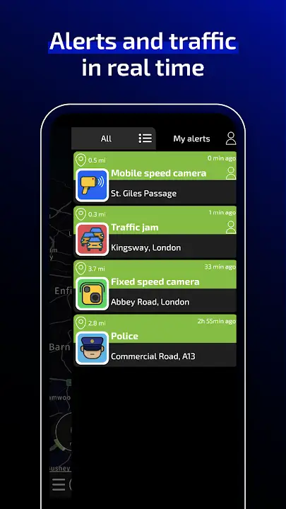 Radarbot screenshot