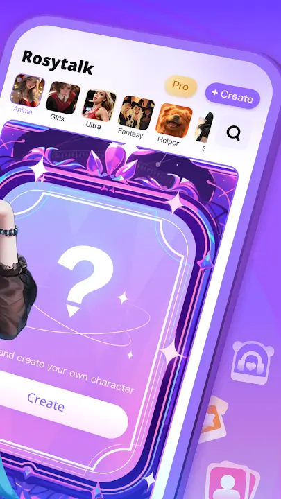 Rosytalk screenshot