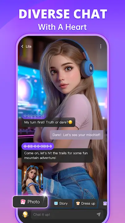 Rosytalk screenshot