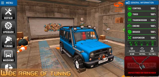Russian Car Driver UAZ HUNTER screenshot