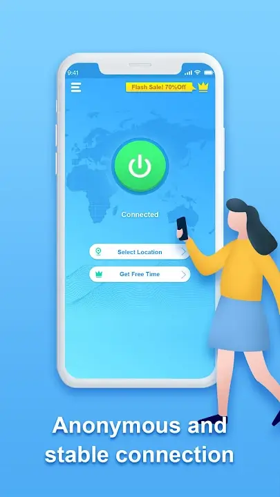 Speedy Quark VPN screenshot