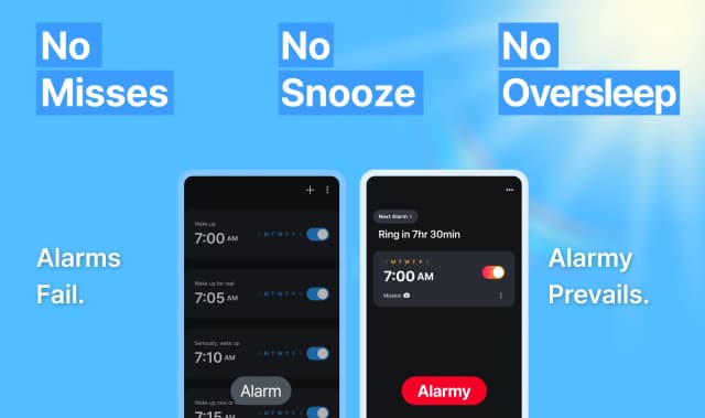 Alarmy screenshot