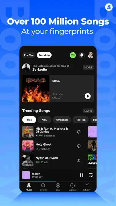 Boomplay screenshot