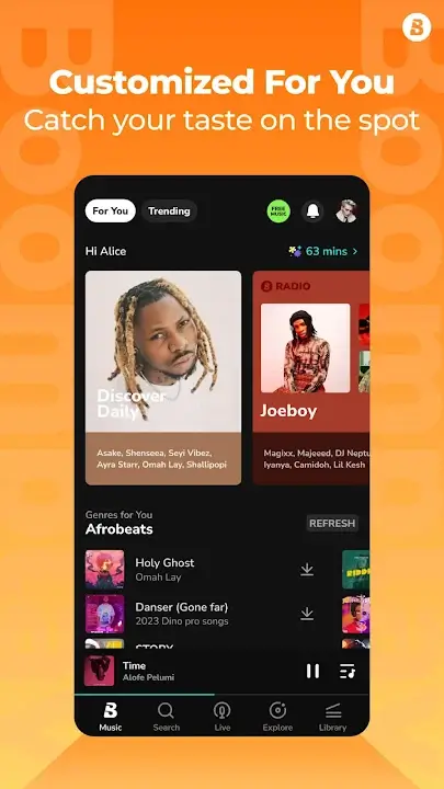 Boomplay screenshot