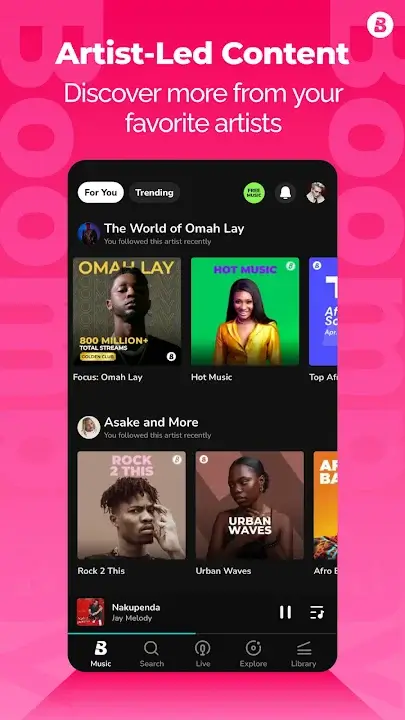 Boomplay screenshot