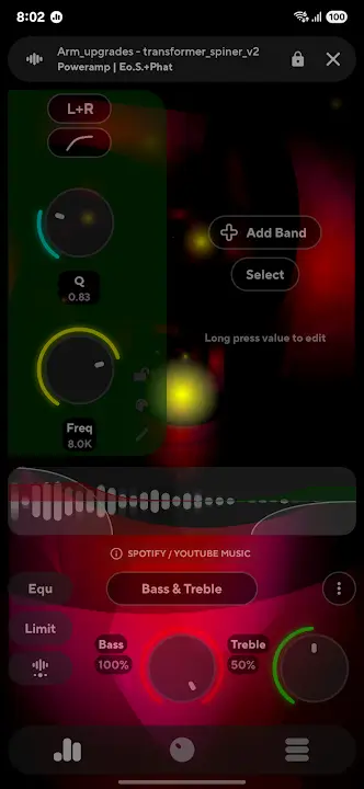 Poweramp screenshot