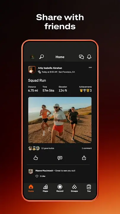 Strava screenshot