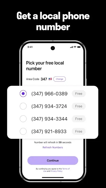 TextNow screenshot