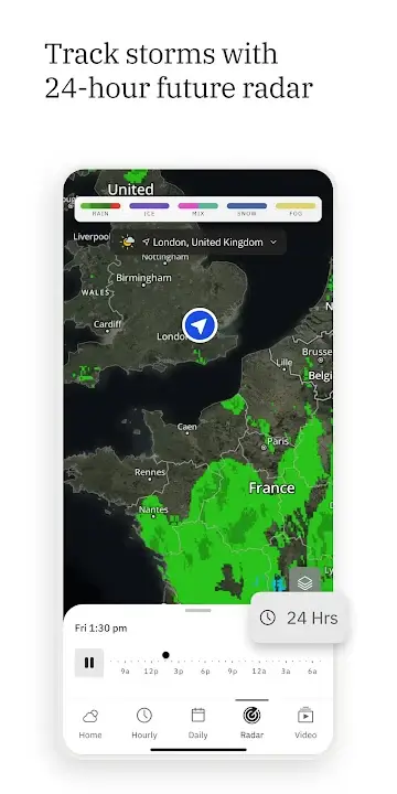 The Weather Channel screenshot