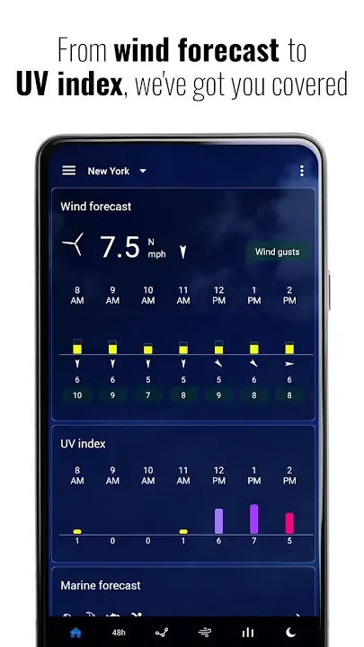 Transparent Weather screenshot