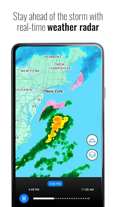 Transparent Weather screenshot