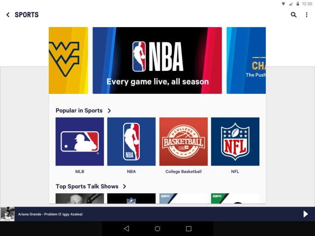 TuneIn Radio Pro screenshot