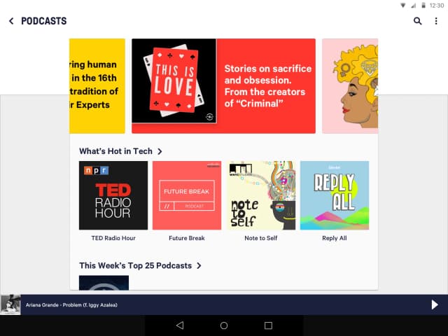 TuneIn Radio Pro screenshot