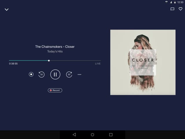 TuneIn Radio Pro screenshot
