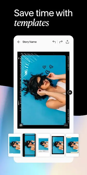 Unfold screenshot