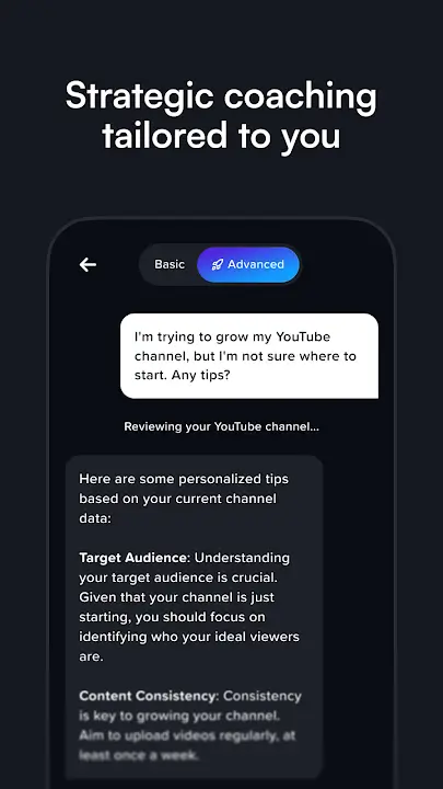 VIDIQ screenshot
