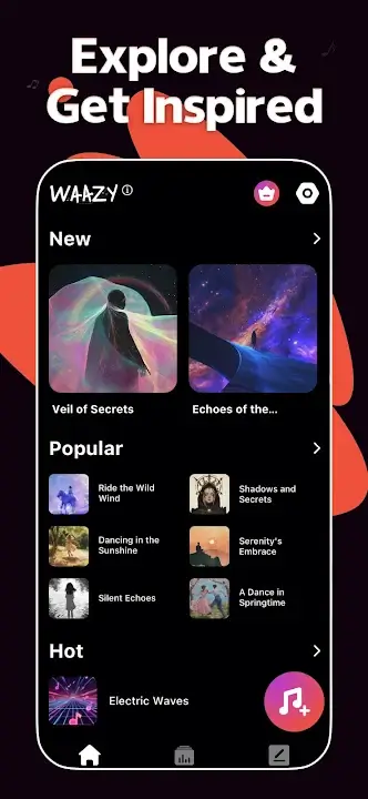 Waazy screenshot