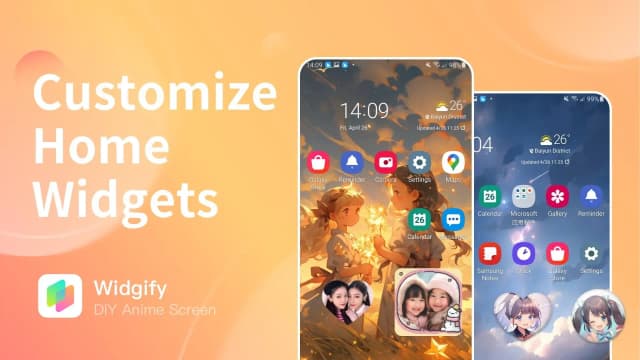 Widgify screenshot