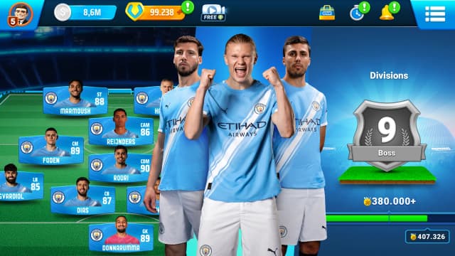 OSM 25/26 Soccer Manager Game screenshot