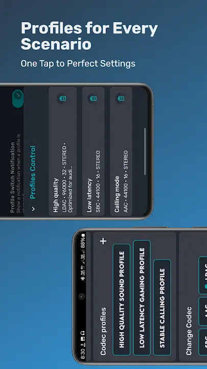 Bluetooth Codec Changer screenshot