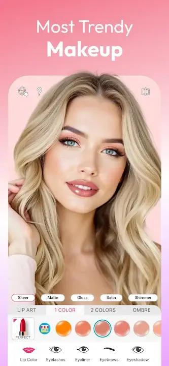 YouCam Makeup screenshot
