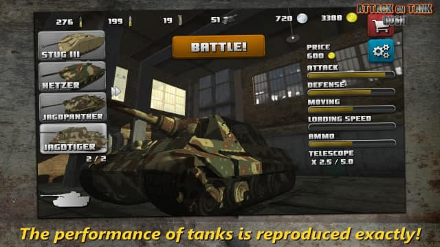Attack on Tank screenshot
