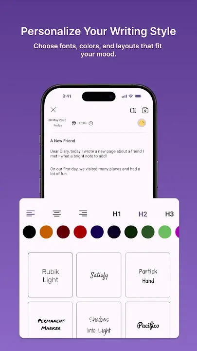 DayNote screenshot