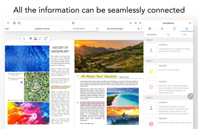 Flexcil screenshot