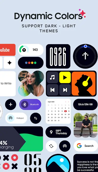 OneUI Widgets screenshot
