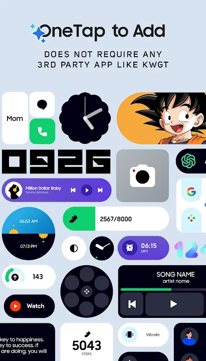 OneUI Widgets screenshot