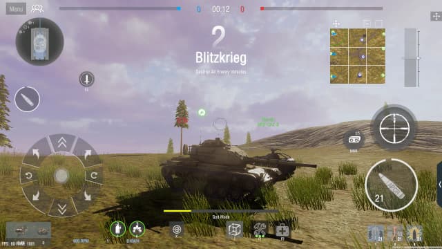 Panzer War screenshot